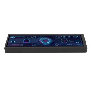 PC Affichage du panneau de détection, DIY Moniteur de temps de luminosité réglable par thème 8.8in IPS Pour le bureau