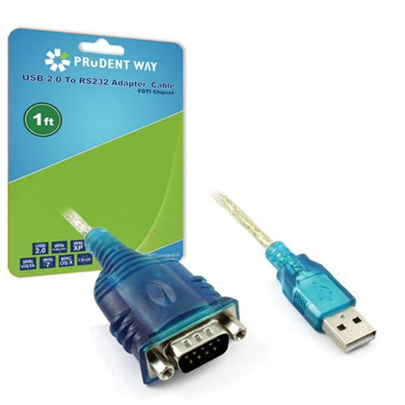 Prudent Way Câble Adaptateur USB 2.0 à RS232