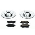 thumbnail image 3 of PowerStop Front Z23 Evolution Sport Carbon-Fiber Ceramic Brake Pad and Drilled & Slotted Rotor Kit Fits: GEO TOYOTA Select Models K1151, 3 of 10