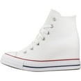 thumbnail image 2 of Converse Women's Laced Shoes, White, 10, 2 of 8