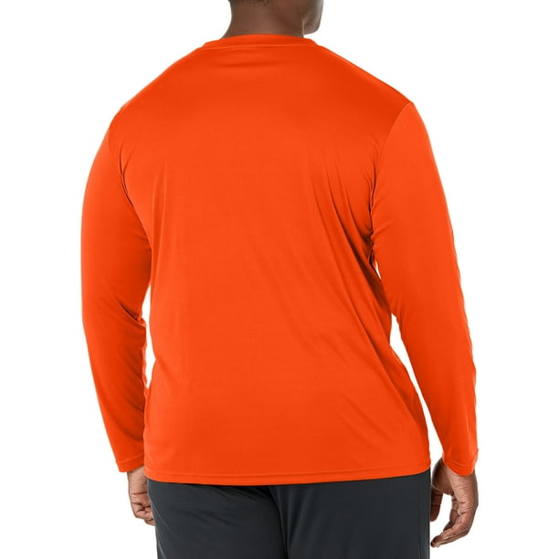 orange long sleeve shirt walmart