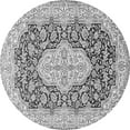 thumbnail image 1 of Ahgly Company Indoor Round Medallion Gray Traditional Area Rugs, 8' Round, 1 of 1