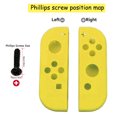 thumbnail image 2 of Carcasa de controlador de mano con agarre suave al tacto con botones de juego completo, carcasa de repuesto para consola Nintendo Switch, carcasa no incluida Zhivalor Accesorios, 2 of 8