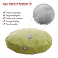 thumbnail image 2 of Majestic Pet | Villa Velvet Round Pet Bed For Dogs, Removable Cover, Apple, Medium, 2 of 5