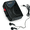 Black, variant on ByronStatics Portable Cassette Players, FM AM Radio Walkman Tape Player, Built In Mic Speakers, 2xAA Battery Or USB Power Supply, Headphone Jack, Black