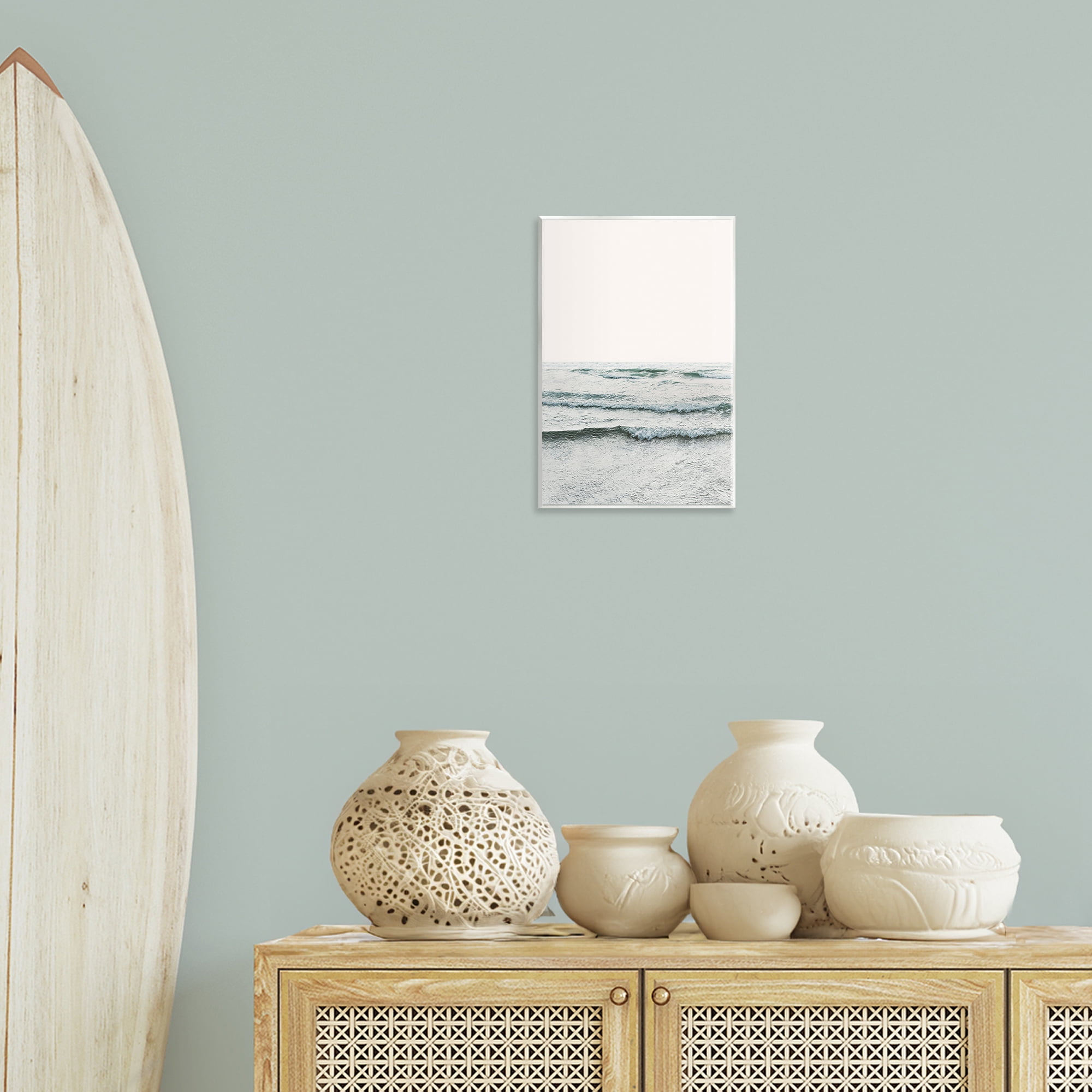 Stupell Industries Rippling Ocean Tide Nautical & Beach Photography Unframed Art Print Wall Art, 10 x 15