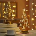 thumbnail image 5 of Lámpara de mesa de árbol de Navidad JanHm cristal decoración del hogar, 5 of 5