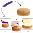 thumbnail image 3 of Sierra para hornear pasteles, cortador divisor de pasteles ajustable de acero inoxidable, capa de pastel Sailing Electrónica, 3 of 5
