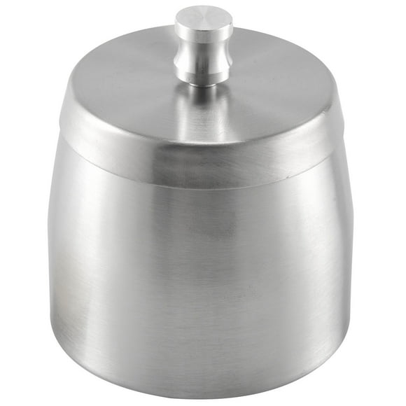 Outdoor Ashtray with Lid for Cigarettes Stainless Steel Windproof Rainproof Ashtray for Outside Home Table Bar KTV