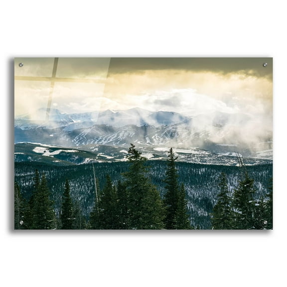 Epic Art 'Breckenridge, Colorado' by Epic Portfolio, Acrylic Glass Wall Art, 36"x24"