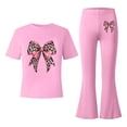 thumbnail image 5 of MUXiin Kids Valentines Stylish Girls Casual Outfit Flared Pants And Top Comfy Toddler To Kid Youth Fashion Valentine Gifts for Kids, 5 of 5