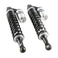 thumbnail image 2 of ZSWAL 400mm Adjustable Rear Shock Absorber Universal Air Shocks Absorbers for HONDA for Suzuki for Kawasaki for Yamaha Dirt Bike Go Kart ATV Dual Sport Street Bike, Black & Silver 400mm Silver, 2 of 5