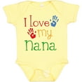 thumbnail image 3 of Inktastic I Love My Nana Boys or Girls Baby Bodysuit, 3 of 5