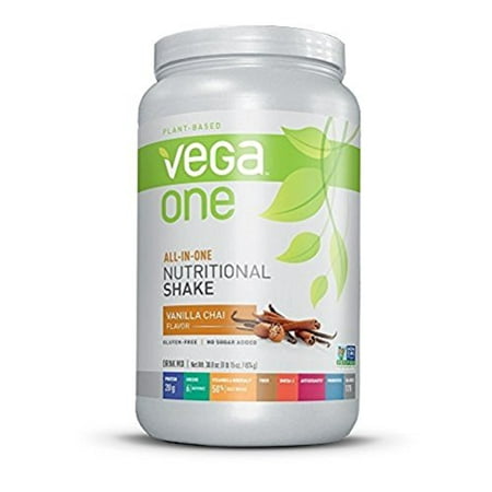 Vega One All-In-One Plant Based Protein Powder, Vanilla Chai, 1.93 lb, 20