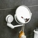 thumbnail image 1 of Espejo de pared con ventosa, espejo de baño, espejo de maquillaje, espejo de pared, espejo de aumento de doble cara ajustable 360, espejo de escritorio, espejo de mesa, 1 of 5