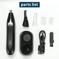 thumbnail image 3 of Electric Nose Hair Trimmer for Men Multi Functional Men's Beauty Set Detachable Head Eyebrow Nose Ear Trimmer, 3 of 8