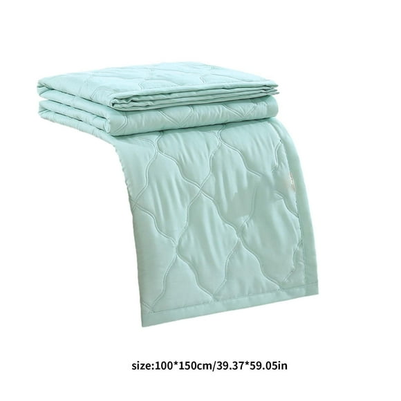 Summer Quilt, Skin-friendly Plain Printed Washed Cotton Ventilation Quilt Lightweight Quilt for Summer Ultra-Soft Microfiber Modern Style