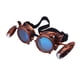 thumbnail image 1 of Monstrate Steampunk Goggles Masquerade Props Gafas de fiesta Lentes azules Anteojos Kits de decoración para fiestas Rojo, 1 of 1
