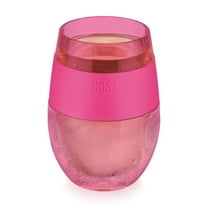 Host Wine Freeze Cooling Cup, Double Wall Insulated Tumbler, 8.5 oz Magenta
