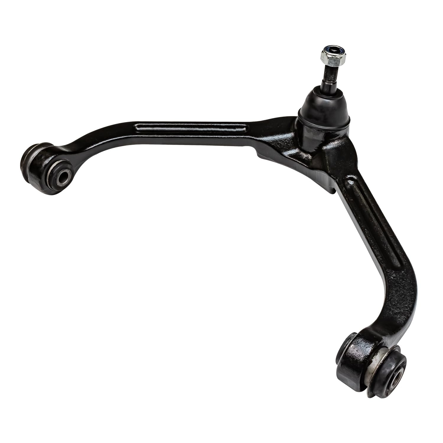 Detroit Axle - Front Upper Control Arm for 2002-2007 Jeep Liberty 2002 2003 2004 2005 2006 2007, Front Left or Right Upper Control Arm w/Ball Joint Assembly Replacement
