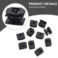 thumbnail image 2 of 10pcs Rocker Panel Moulding Clips 6G1Z-5410182-A for Ford 500 2005- On, 2 of 7