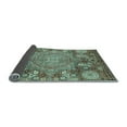 thumbnail image 2 of Ahgly Company Indoor Square Abstract Light Blue Modern Area Rugs, 5' Square, 2 of 4