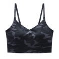 thumbnail image 4 of Top de Bikini CRZ YOGA en Forma de V Camuflaje Selva Gris Talle S, 4 of 7