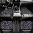 thumbnail image 5 of Balery Bat Purple Pattern 4-Piece Floor Mats, Heavy-Duty Rubber Liners, Anti-Slip Design, All-Season Automotive Protection, Vehicles, Cars, Trucks, and SUVs, 5 of 5