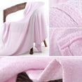 thumbnail image 4 of Cooling Blankets, Small Size 100% Bamboo Blanket for All-Season, Cooling Blankets Absorbs Body Heat to Keep Cool on Warm Night, Ultra-Cool Lightweight Blanket for Bed, 4 of 9