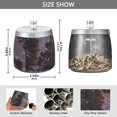 thumbnail image 3 of Purple Starry Sky Ashtray with Lid Cigarette Ashtray Stainless Steel Ash Tray Ash Holder for Home Outdoor, 3 of 7