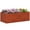 Brown, variant on Outdoor Furniture Sets, Galvanized Raised Garden Bed Kit, Large and Tall Metal Planter Box for Vegetables, Flowers and Herbs, Reinforced, 6' x 3' x 2', Dark Brown, Brown Patio Furniture Sets