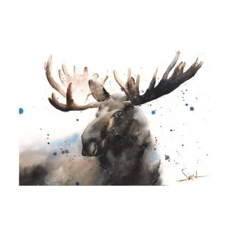 Moose Outdoor Wall - Moose Print Wall Art By Eric Sweet