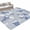 Blue, variant on Area Rugs 5'x7', Brown White Floral Carpet Runner Indoor Outdoor Rugs Home Decor Aesthetic, Spring Botanical Leaves Farmhouse Non Slip Mats Washable Accent Rug for Living Room Bedroom