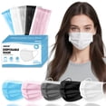 thumbnail image 1 of Mascarillas desechables NNPCBT 125, paquete de 3 capas para adultos, 1 of 6