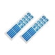 thumbnail image 2 of 2 pegatinas luminosas para interruptor de control de ventana de coche, accesorios universales para vehículos. Azul, 2 of 9