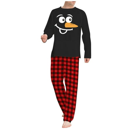 

DNDKILG Christmas Pajamas for Men Matching Pajamas for Adults Men 2XL