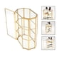 thumbnail image 3 of Caja de joyería de 3 niveles, organizador de maquillaje de vidrio, caja de joyería, vitrina multifuncional para decoración de mesa., 3 of 5
