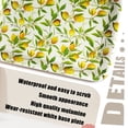 thumbnail image 3 of Howayme Melamine Plastic Serving Tray, 12.9"x9.6" Large Shatterproof Decorative Food Tray for Restaurant, Parties, Kitchen & Outdoor Use, Lemon Leaves Pattern, 3 of 6