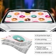 thumbnail image 5 of Disketp Windshield Sun Shade, Car Sun Shade For Front Window Donut Sunshades Sun Visor Protector Blocks Uv Rays Foldable, 5 of 9