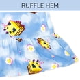 thumbnail image 5 of Minecraft Bee Square Neck Smocked Maxi Dress Tie Dye Toddler to Big Kid, 5 of 5