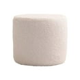 thumbnail image 1 of Soft Ottoman Pouf - Comfort Foam Foot Rest for Living Room, Desk, Couch -, 1 of 5