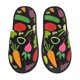 thumbnail image 1 of Fotbe Cartoon Vegetables Pantuflas Peludas para Mujer con Estampado, Zapatillas de Peluche, Zapatos de Invierno para Casa, Uso Interior y Exterior-Large, 1 of 8