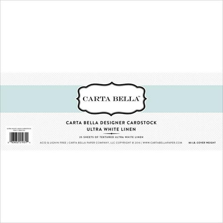 Royal Fiber 80 Lb Cover - Carta Bella Designer 80 Lb Cover Cardstock 12