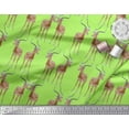 thumbnail image 3 of Soimoi Cotton Duck Fabric Deer Animal Print Fabric by The Yard 56 Inch Wide, 3 of 3