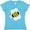 Aqua, variant on Inktastic Bumble Bee Women's V-Neck T-Shirt