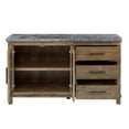 thumbnail image 6 of Steve Silver Modern Farmhouse Grayson Marble Top Sideboard, Driftwood, 6 of 7