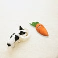 thumbnail image 4 of Durable Carrot Chew Toy for Dogs and Cats Interactive 2-in-1 Pet Pillow Soft Biting Plaything Cute Non-Stuffing Design, 4 of 6