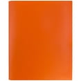 thumbnail image 3 of Orange Filing Two-Pocket Folder, Three-Hole Punch Prong Fasteners, Letter Size, Plastic Folders with Pockets and Prongs, Vibrant Colors, Pocket Folders, File Folders with Fasteners, 4 Pack, 3 of 6