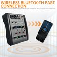 thumbnail image 3 of Mezclador de audio Kaschun M260 con efectos de mezclador de DJ y Bluetooth, 3 of 9