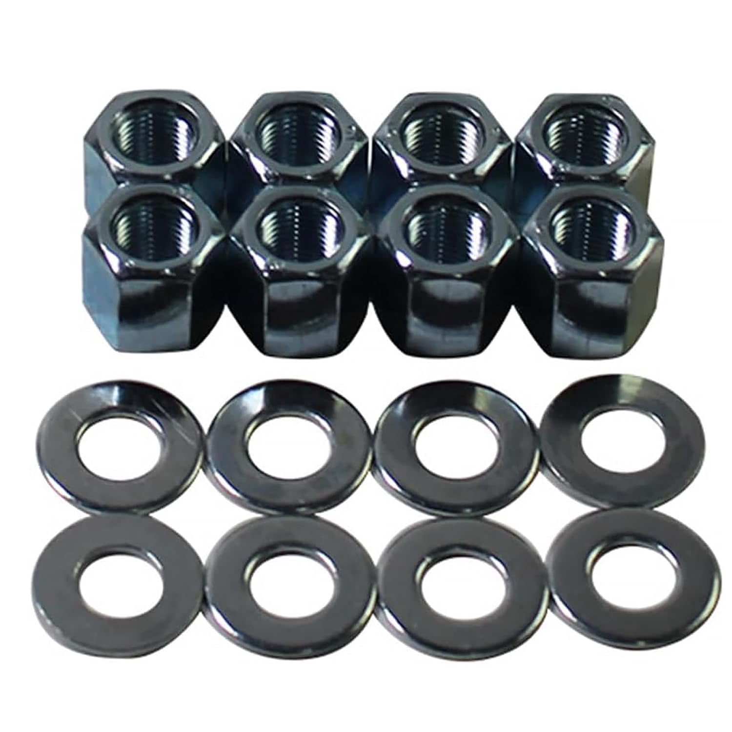BST BSSP 4PCS Square U-Bolts 2.5" Wide Leaf Springs 8.5" Long 9/16" Dia Leaf Spring Axle Suspension Lift Kit with Hardware